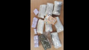 Man arrested as Cavan gardaí seize large quantity of cannabis and cash during Ballinagh raid
