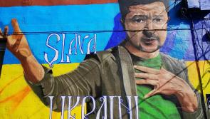 Zelensky mural shows Longford's solidarity with Ukraine