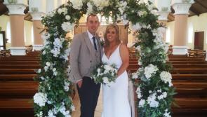 Wedding bells ring for local couple