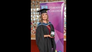Longford teaching graduate is 'top of her class' at awards ceremony