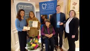 Longford family carer honoured with award