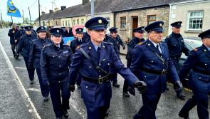 Easter parade was 'a great opportunity' for Longford Gardaí to commemorate Garda centenary