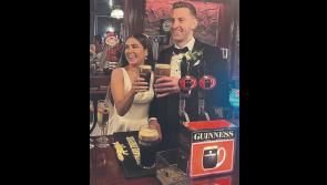 Longford newlyweds enjoy the perfect pint