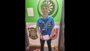 Talented young Longford darts player wins Connacht title
