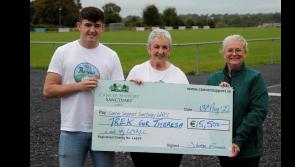 Longford woman's 'Trek with Theresa' event raises €15,500 for LARCC cancer support