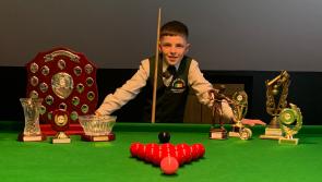 Longford’s rising snooker star Joe Shannon wins National U-12 title 