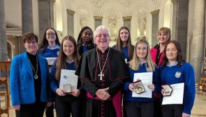 Proud occasion as Longford students presented with their Pope John Paul II Awards 