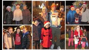 PICTURES | First Christmas lights to be erected in village of Ballinamuck are switched on 