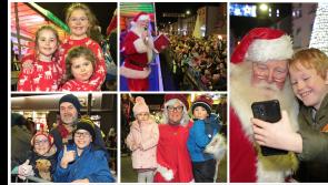 PICTURES | Jingle all the way as Santa switches on  Longford town Christmas lights