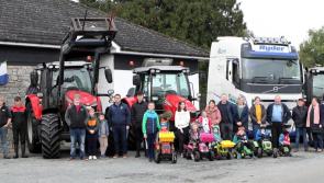 Tractor run in memory of Donal Chapman to raise funds for Longford Multiple Sclerosis 