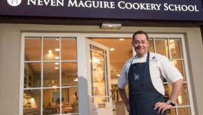 Celebrity chef Neven Maguire cooks up a storm at Dunnes Stores in Longford this evening