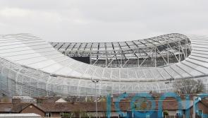 Aviva Stadium used as temporary shelter for 100 Ukrainian refugees