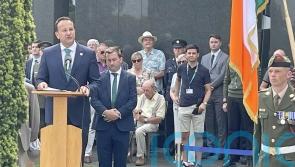 Varadkar pays tribute to ‘remarkable legacy’ of Michael Collins at his graveside