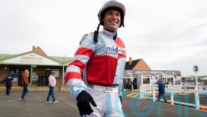 Irish jockey Robbie Dunne makes victorious return at Hereford