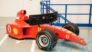 Ferrari F1 simulator used by Michael Schumacher to appear at Dublin antique fair