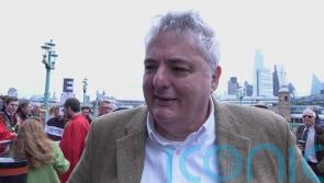Irish chef Richard Corrigan praises sheep farmers after leading flock in London