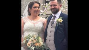 Joyous scenes in Drumlish as popular Longford couple say 'I do'