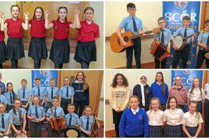PICTURES | Young Irish music, dancing and singing talent sparkles at Longford school Scór
