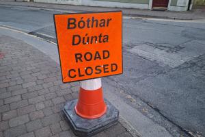 Alert: five day closure of Longford road