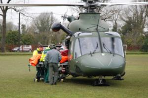 BREAKING | Two men seriously injured in Longford car crash airlifted to hospital