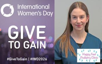 Siobhan O'Meara of Happy Feet Podiatry Clinic shares her insight on International Women's Day