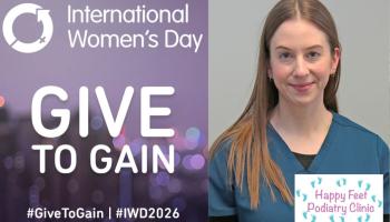 Siobhan O'Meara of Happy Feet Podiatry Clinic shares her insight on International Women's Day