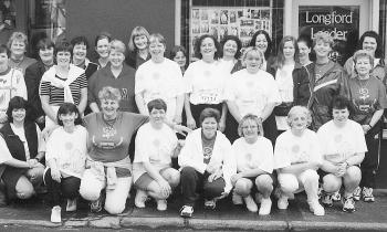 Down Memory Lane | Longford's marathon women run for Chernobyl in 1999 and Declan Nerney guest at St Christopher's Sports Day