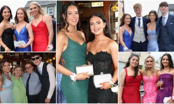 PICTURES | Stunning style & cool dudes as Longford students celebrate at graduation dance