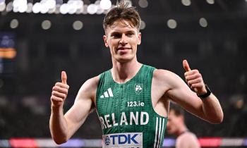 WATCH: Longford's Cian McPhillips shatters Irish record as he powers into World 800m Final