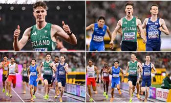 PICTURES | Longford's Cian McPhillips announces himself on world stage with sensational run