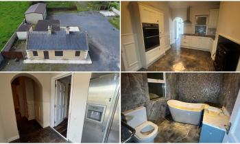 PICTURES | Inside the Longford property with bar and gym sold by CAB for €79,000
