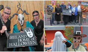 PICTURES | Fire, folklore and feasting as Longford to become 'Home of Halloween'