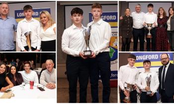 PICTURES | Double champions: Longford All-Ireland minor title winning teams presented with medals