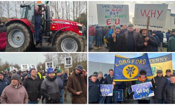 PICTURES | Longford farmers out in force as 20,000 protest against 'rotten' Mercosure deal