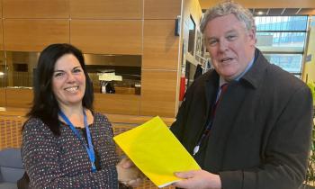Longford MEP Ciaran Mullooly delivers petition with 30,000 signatures opposing Mercosur deal to Ursula von der Leyen