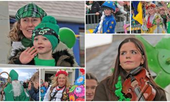 PICTURES | Bumper Longford St Patrick's Day parade features wonderful music and floats