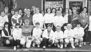 Down Memory Lane | Longford's marathon women run for Chernobyl in 1999 and Declan Nerney guest at St Christopher's Sports Day