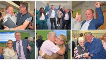 Fine Gael polls 13% higher than Fianna Fáil in Longford local elections as the parties share sixteen seats 