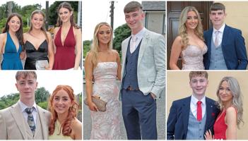 PICTURES | Stunning style and sharp suits as Longford students dress to impress for graduation ball