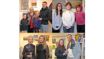 PICTURES | A lovely relaxing evening in Longford as Athena unveils new exhibition and Christmas Craft Shop