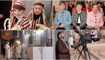 PICTURES | Memorable day for Longford parishioners as Christmas Day Mass broadcast live from St Mel's Cathedral on RTE television