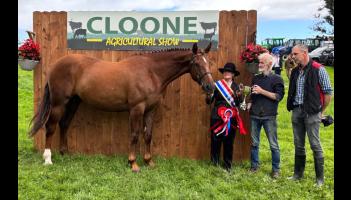 A 'Lottie' success! Longford woman celebrating as her mare crowned overall champion horse
