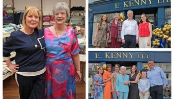 PICTURES: Customers young and old turn out to celebrate 100 years of Kenny's Fashion House in Longford