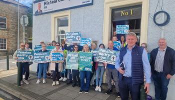 School secretary and caretaker strike