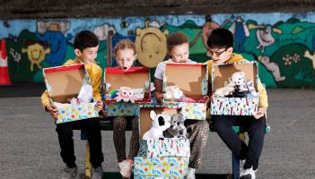 Dad urges Longford to take part in Christmas shoebox appeal that helped him as a child