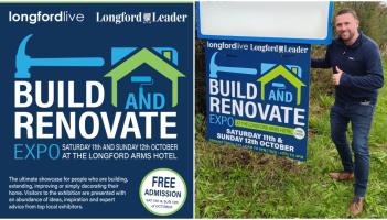 Dozens of top local exhibitors showcasing at Longford Leader Build and Renovate Expo 2025