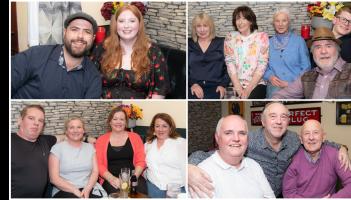 PICTURES | Legendary Seán Hussey entertains guests at Voices of Longford meet and greet