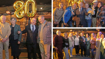 PICTURES: Well-known Longford DJ Oliver McNerney celebrates 80th birthday in style