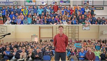 PICTURES | Inspiring future generations: Longford acclaims brilliance of Cian McPhillips