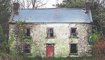 derelict house